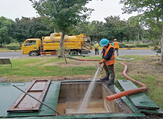 新州镇化油池清理